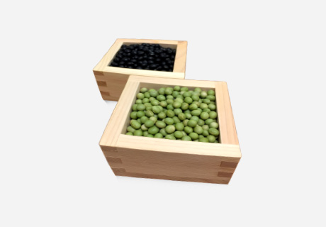 Organic soybeans, Black soybeans, Green soybeans